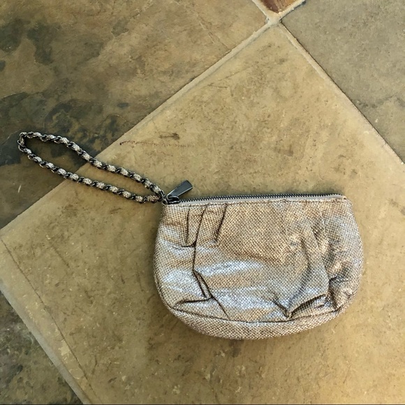 EXPRESS Gold Wristlet